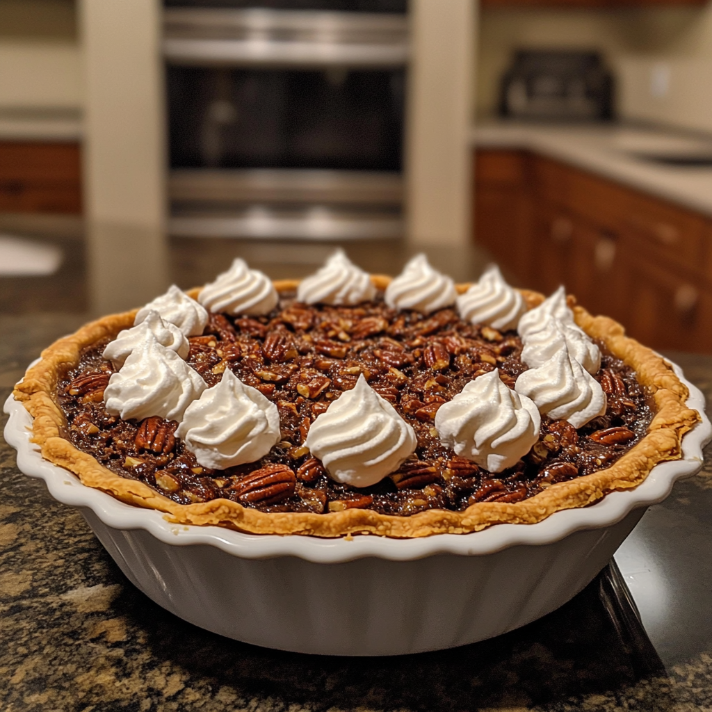 Bourbon Chocolate Pecan Pie