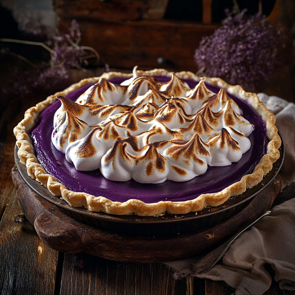 Purple Sweet Potato Pie